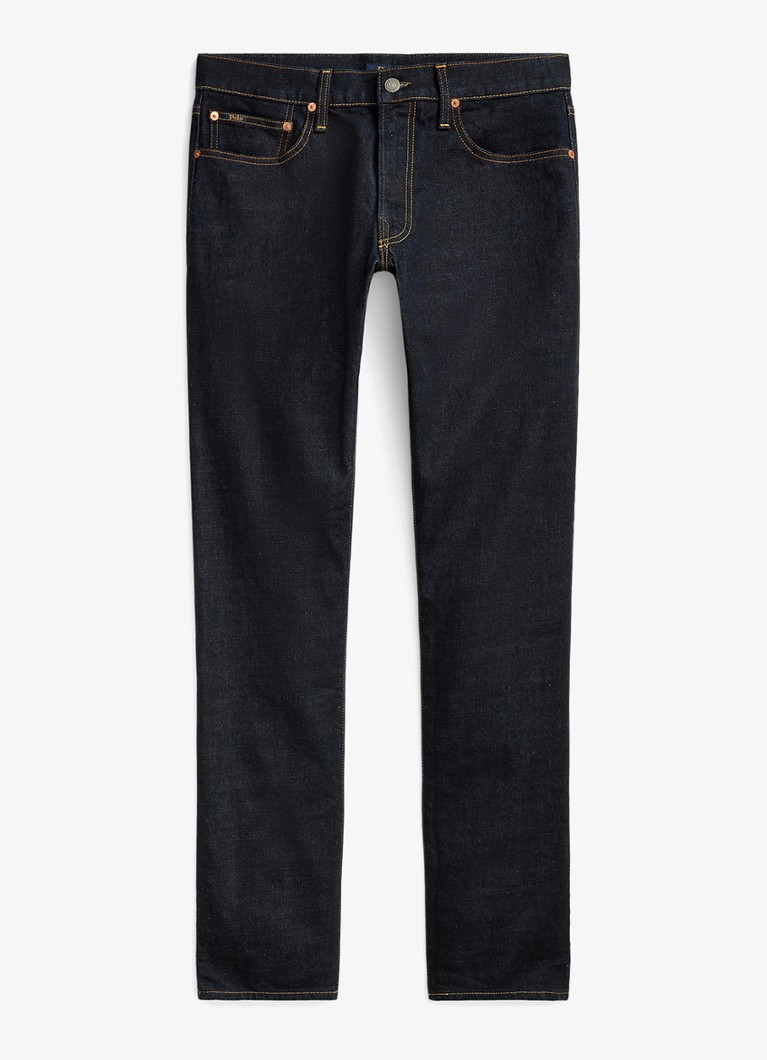Ralph Lauren Heren Slim fit jeans met donkere wassing in de kleur Rinse Stretch-2WKN