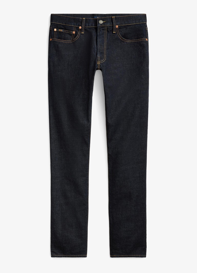Ralph Lauren Heren Slim fit jeans met donkere wassing in de kleur Rinse Stretch-2WKN
