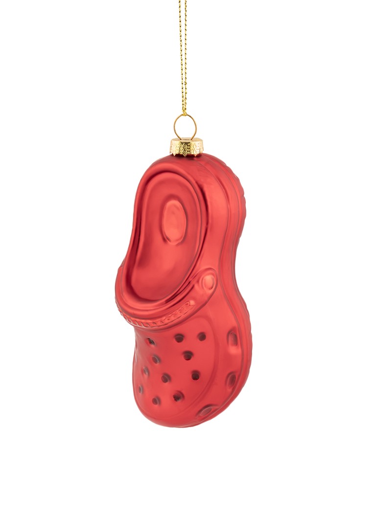 Sass & Belle Croc kersthanger 12 cm Rood - Deal