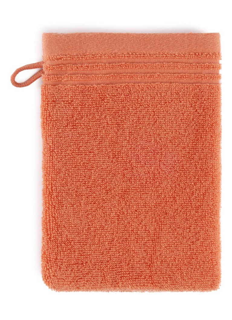 Olivier Desforges Alizee washand - 885 gr/m2 - 15 x 21 cm Oranje