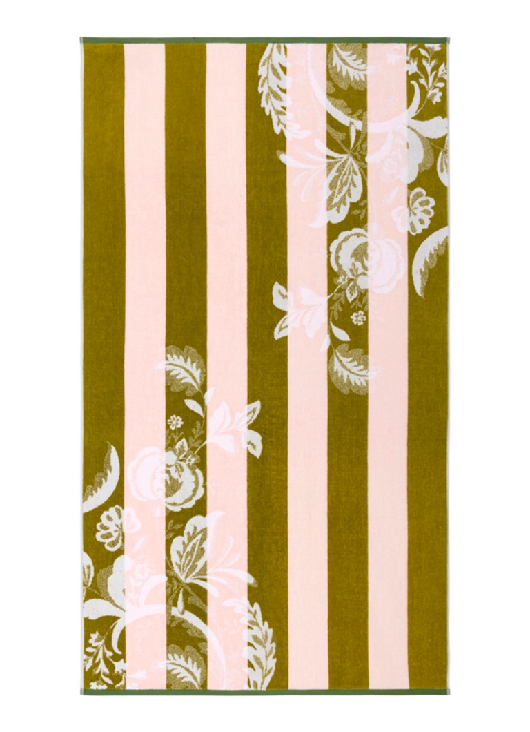 Olivier Desforges Girandole strandlaken - 90 x 160 cm Mosgroen - Deal