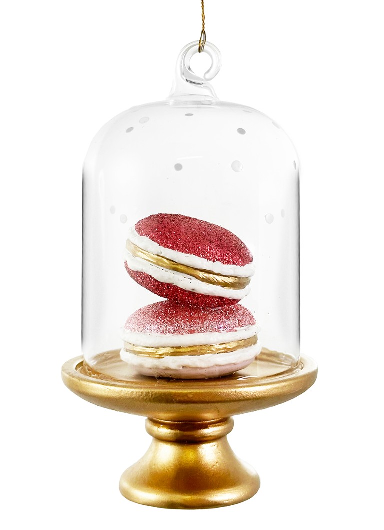 Shishi Macaron kersthanger 12 cm Goud - Deal