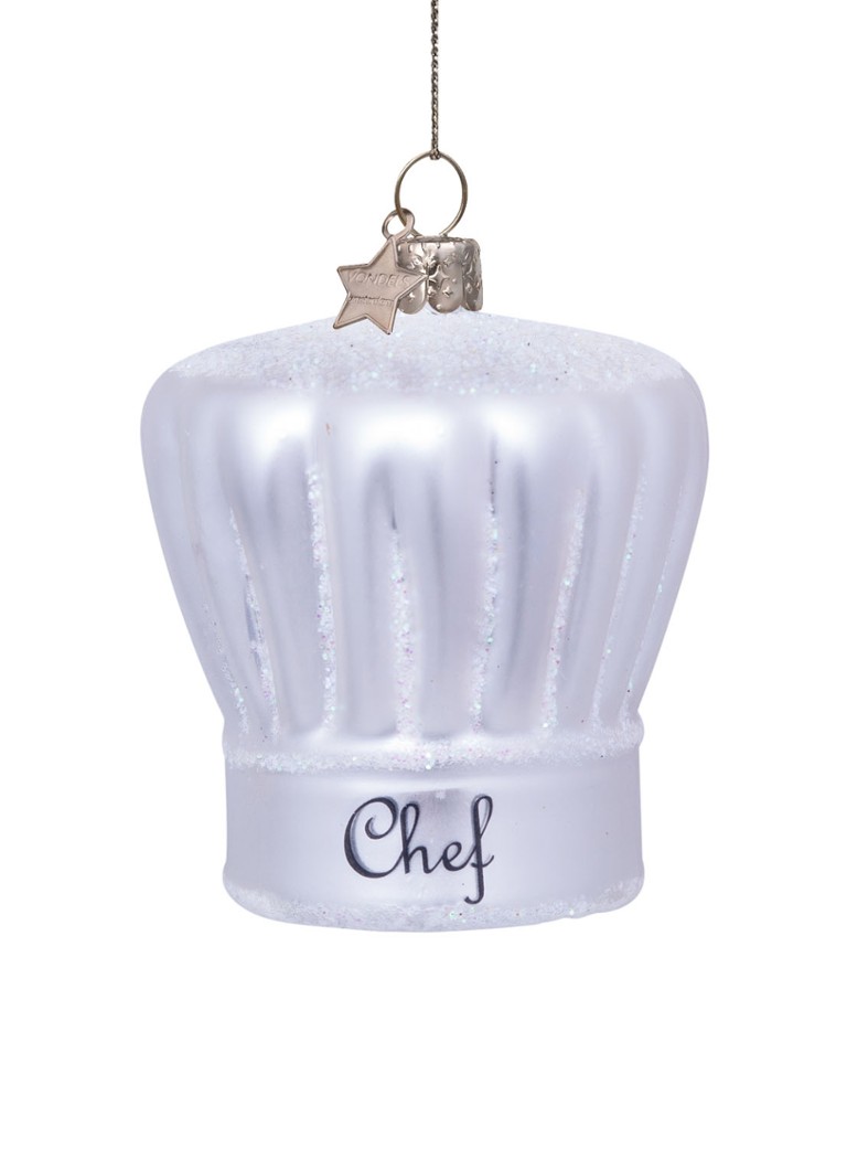 Vondels silver chef's hat H7cm Multicolor - Deal