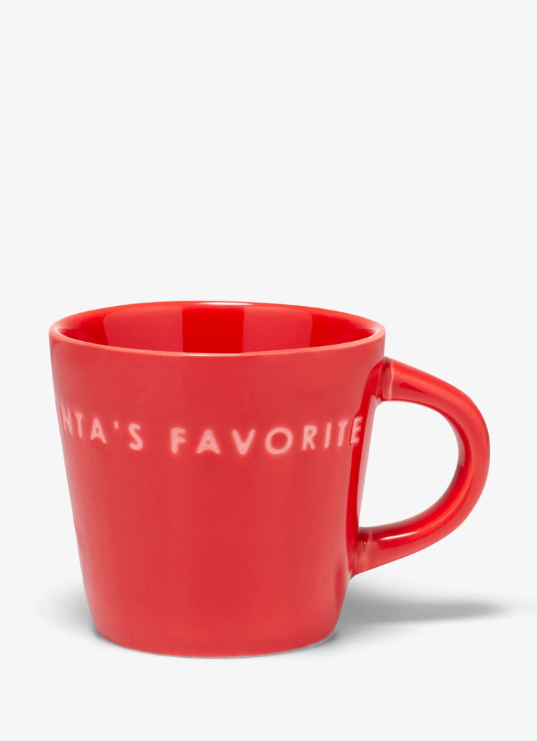 Vondels Santa's Favorite espressokopje 8 cl Rood - Deal