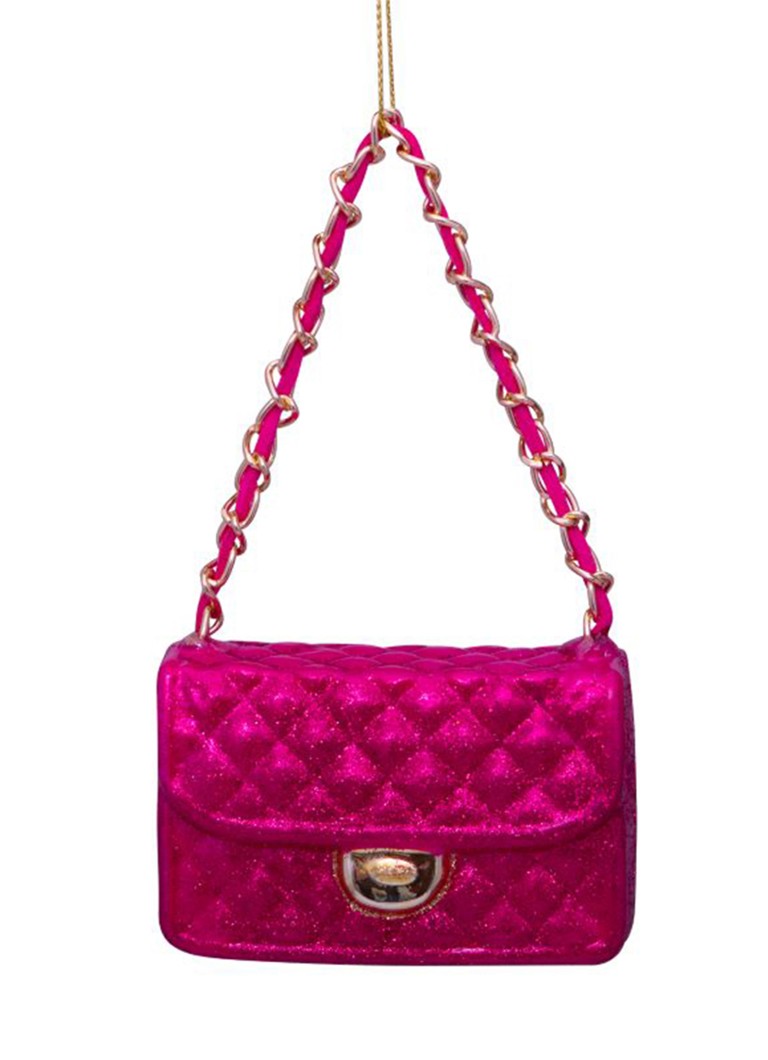 Vondels Tas kersthanger 5,5 cm Roze - Deal
