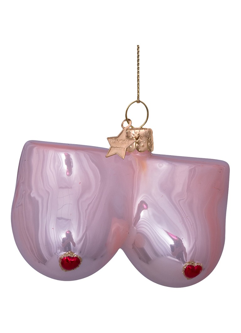 Vondels mid pink boobs w/hearts H6cm Roze - Deal