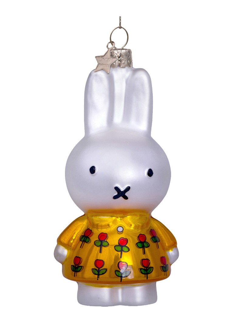 Vondels Nijntje/Miffy kersthanger 11,5 cm Geel - Deal