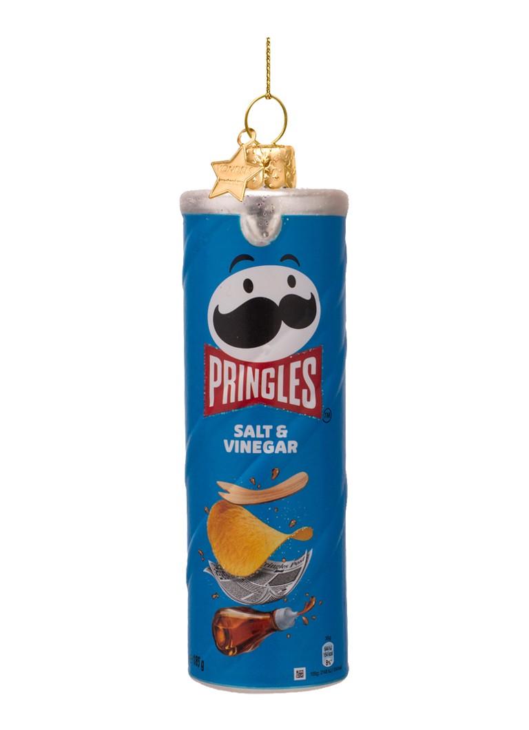 Vondels Pringles Salt & Vinegar kersthanger 11 cm Blauw - Deal
