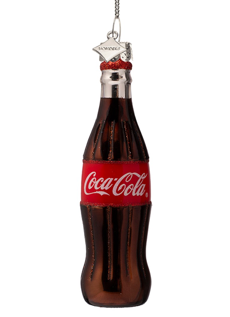 Vondels Coca Cola kersthanger 12 cm Bruin - Deal