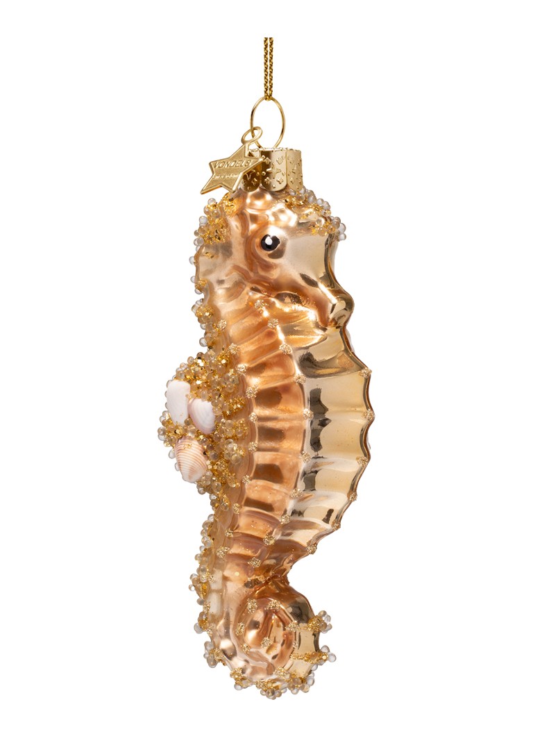 Vondels Gouden Zeepaard 14 cm Goud - Deal