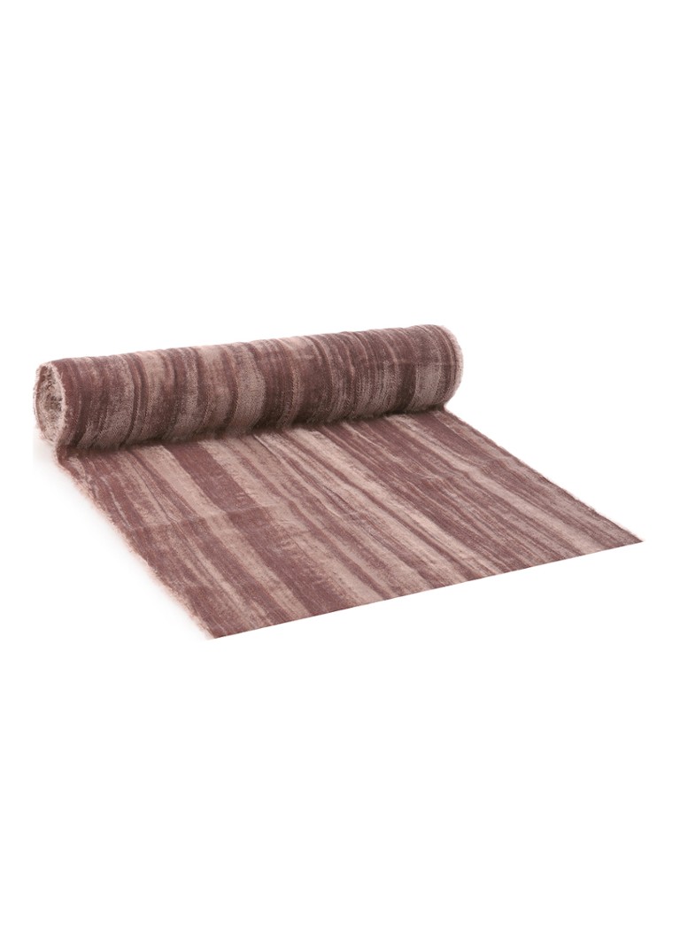 Vivant Crushed tafelloper 200 x 26 cm Roze - Deal