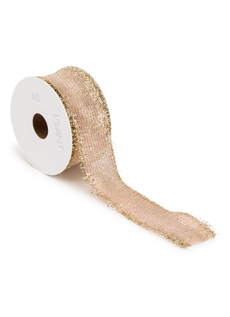 Vivant Frizzle lint 10 meter x 38 mm Lichtroze - Deal