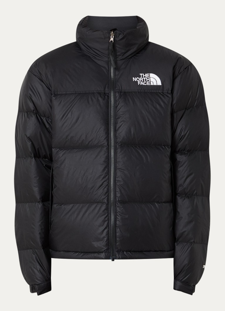 The North Face Heren 1996 Retro Nuptse puffer jack met donsvulling in de kleur Zwart, maat: XL