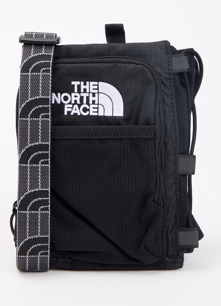 The North Face Heren Borealis waterfleshouder schoudertas met logo in de kleur Zwart, maat: OS