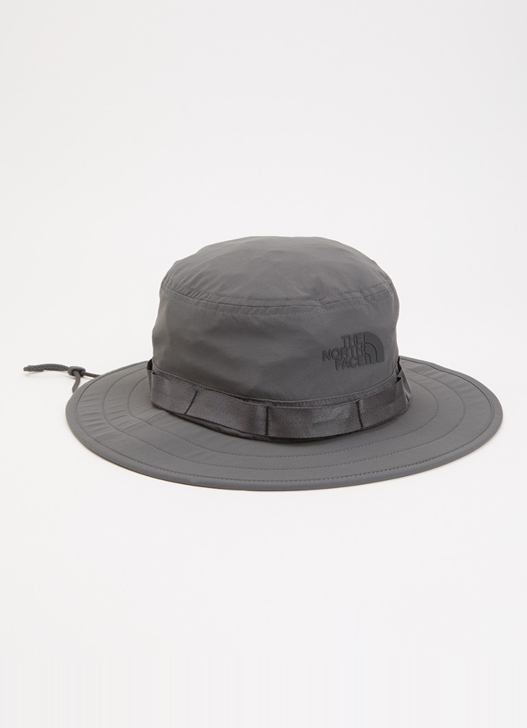 The North Face Heren Classy V bucket hoed met logo in de kleur Grijs, maat: S/M