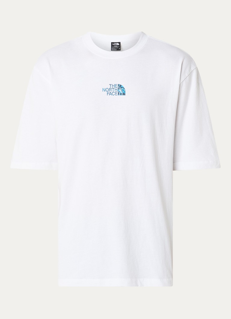 The North Face Heren T-shirt met logo in de kleur Wit, maat: S