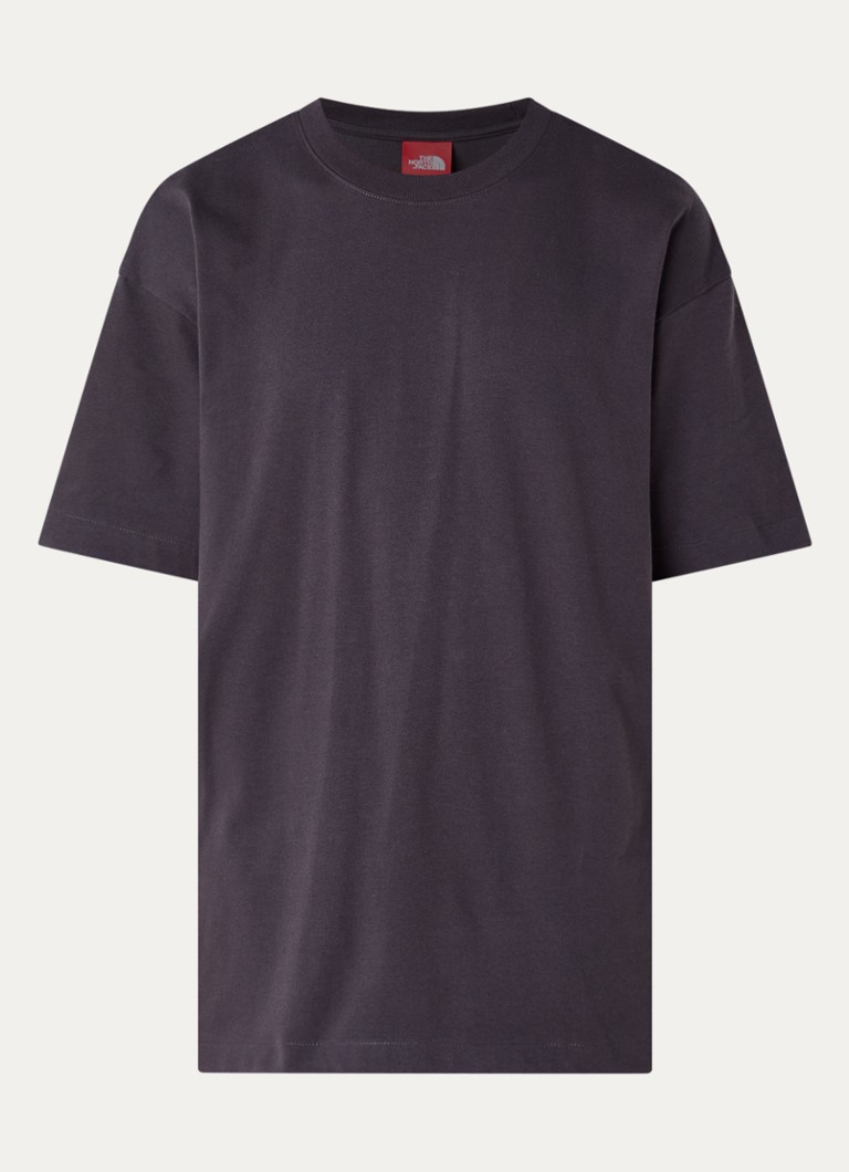 The North Face Heren Oversized T-shirt met backprint in de kleur Antraciet, maat: S