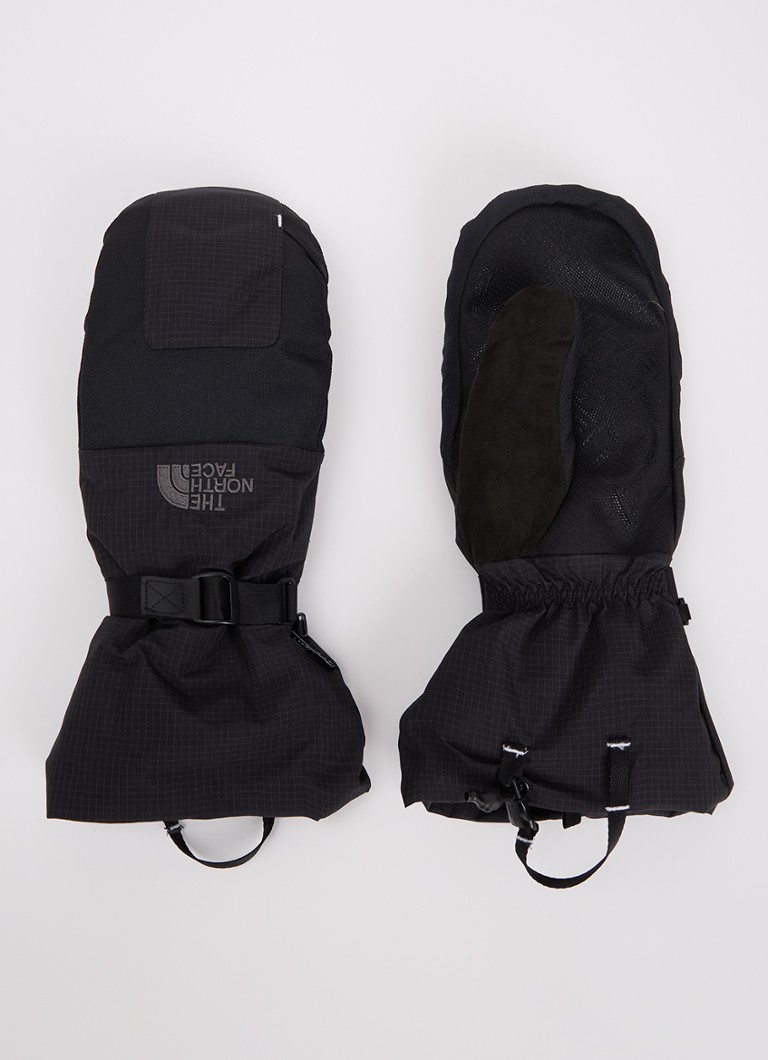 The North Face Heren Montana waterafstotende wanten met logo in de kleur Zwart, maat: XL