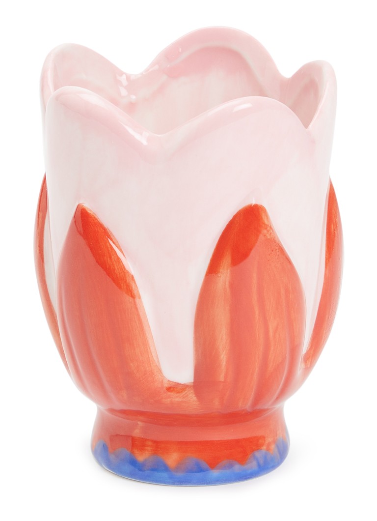 DOIY Bloom opbergpot 11 cm Rood - Deal