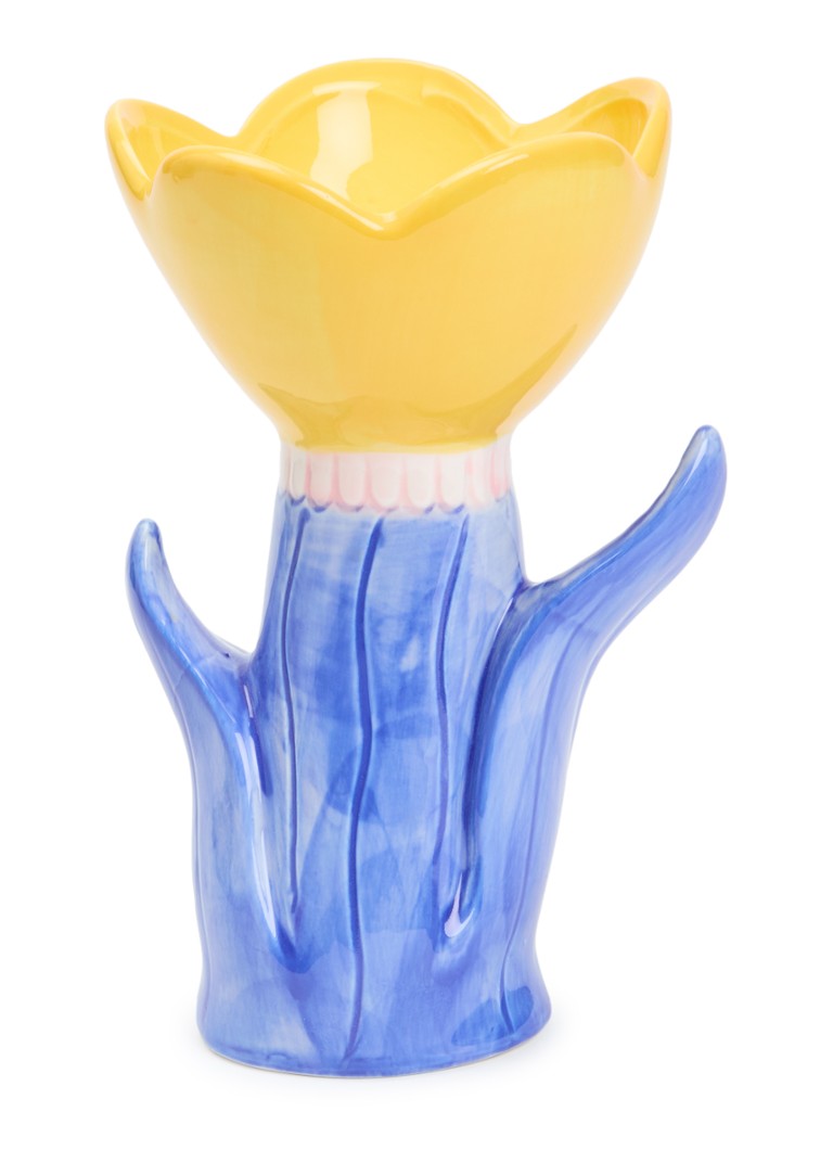 DOIY Bloom Large vaas 20 cm Blauw - Deal