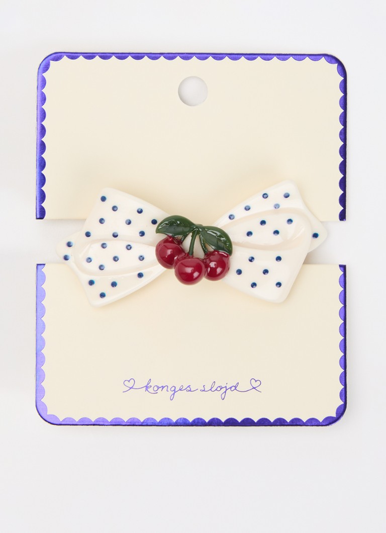 Konges Sløjd Meisjes Cherry Dot haarclip