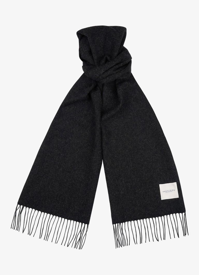 Profuomo Heren Sjaal van lamswol