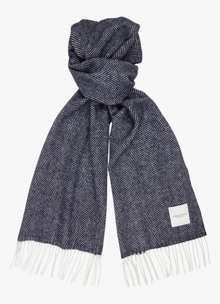 Profuomo Heren Sjaal van lamswol