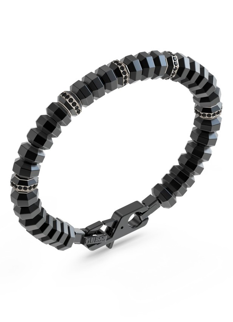 GUESS Heren Armband JUMB05087JWSTS in de kleur Zwart
