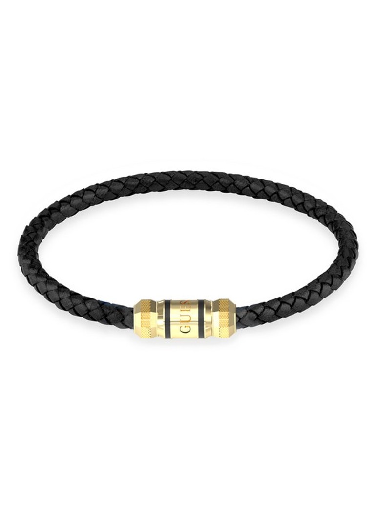 GUESS Heren Armband JUMB05094JWYGBKS in de kleur Zwart
