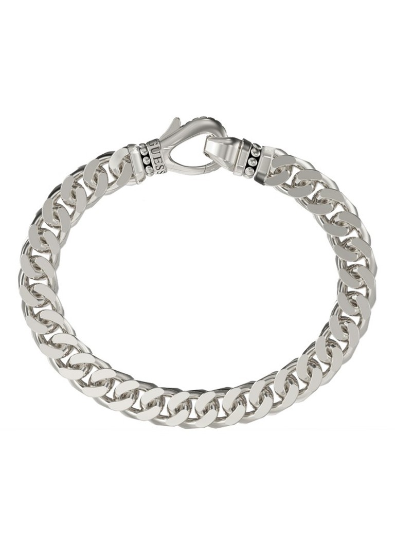 GUESS Heren Armband JUMB06011JWSTS in de kleur Zilver