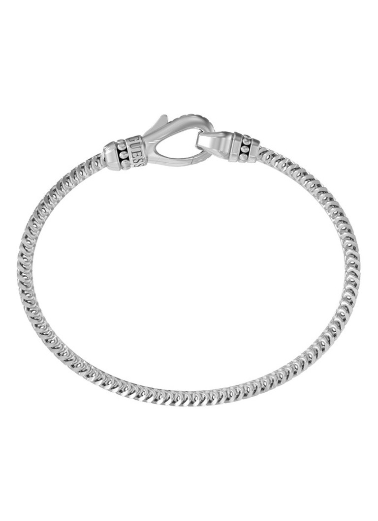 GUESS Heren Armband JUMB06023JWSTS in de kleur Zilver
