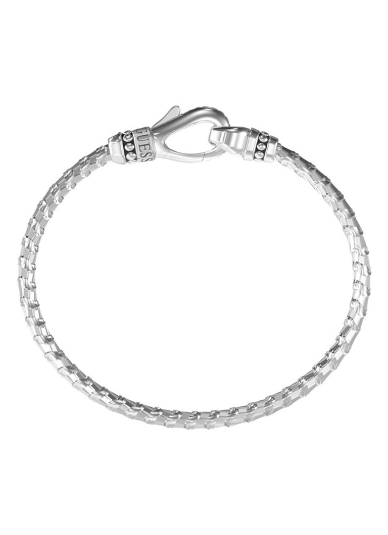 GUESS Heren Armband JUMB06024JWSTS in de kleur Zilver