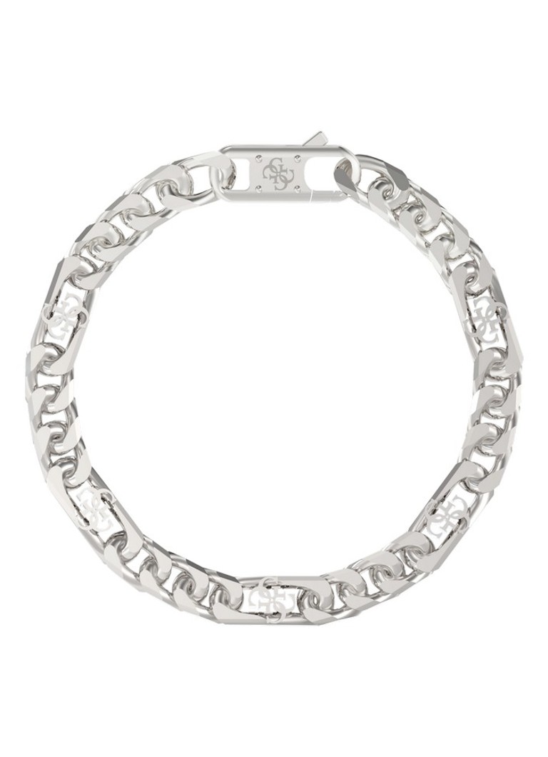GUESS Heren Armband JUMB06034JWSTS in de kleur Zilver