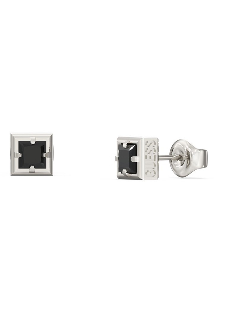 GUESS Dames Oorstekers met kristal JUME06075JWSTBKT-U in de kleur Zilver