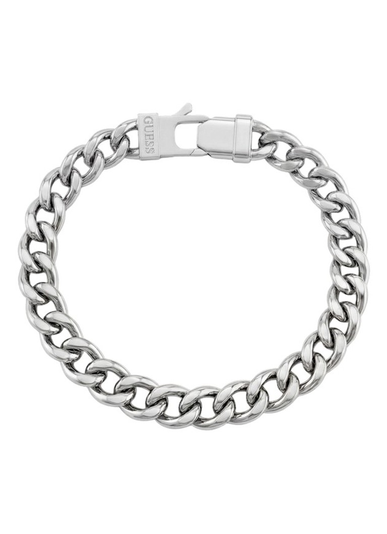 GUESS Heren Armband JUMB06104JWSTS in de kleur Zilver