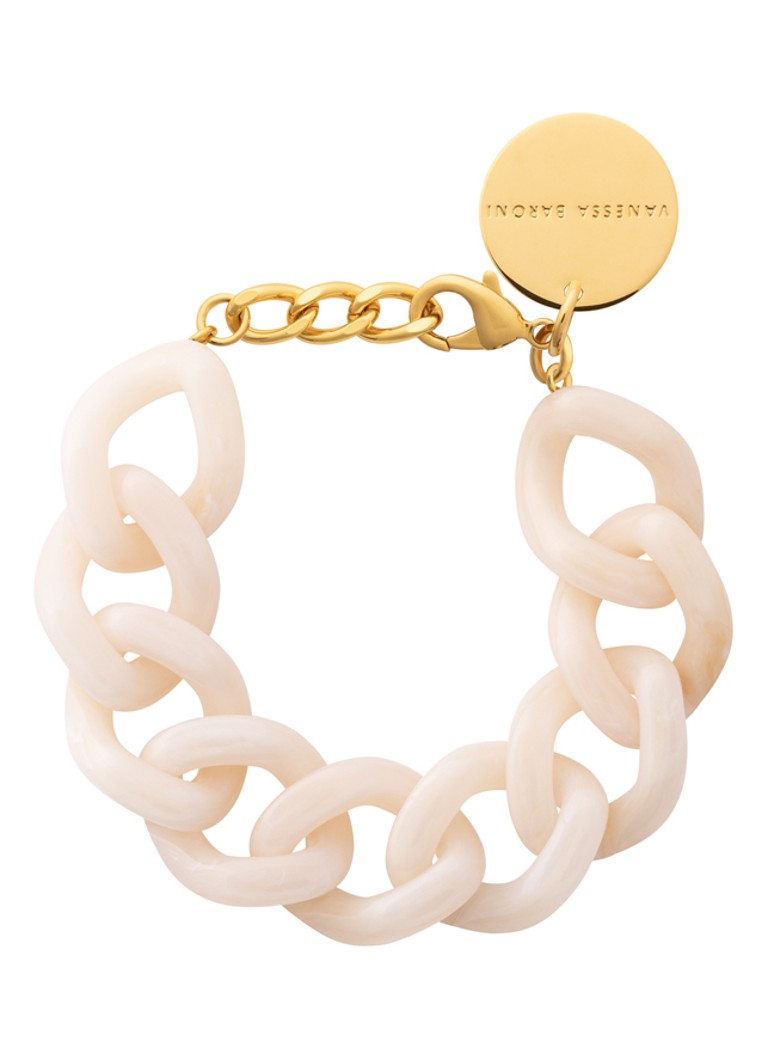 Vanessa Baroni Dames Flat Chain armband