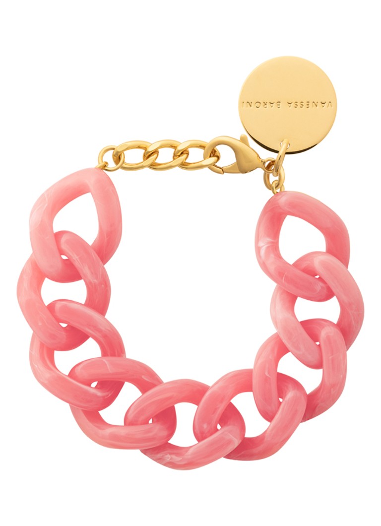 Vanessa Baroni Dames Flat Chain armband