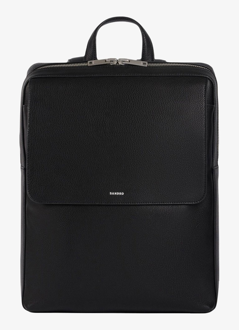 Sandro Heren Rugzak met logo in de kleur Black / Zwart