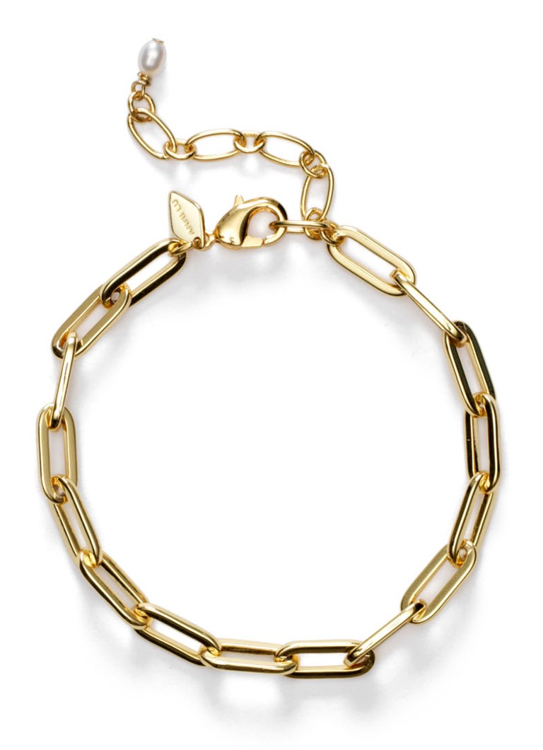 ANNI LU Dames Golden Hour armband verguld