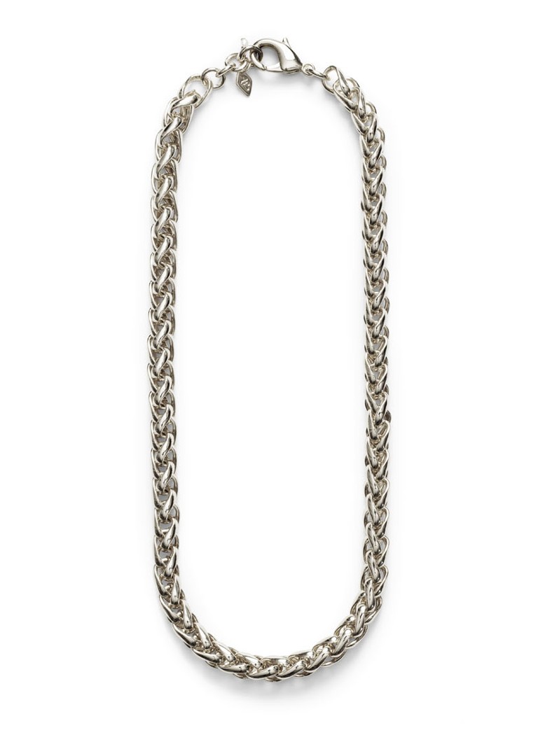 ANNI LU Dames Liquid ketting van zilver in de kleur Zilver, maat: 1sz