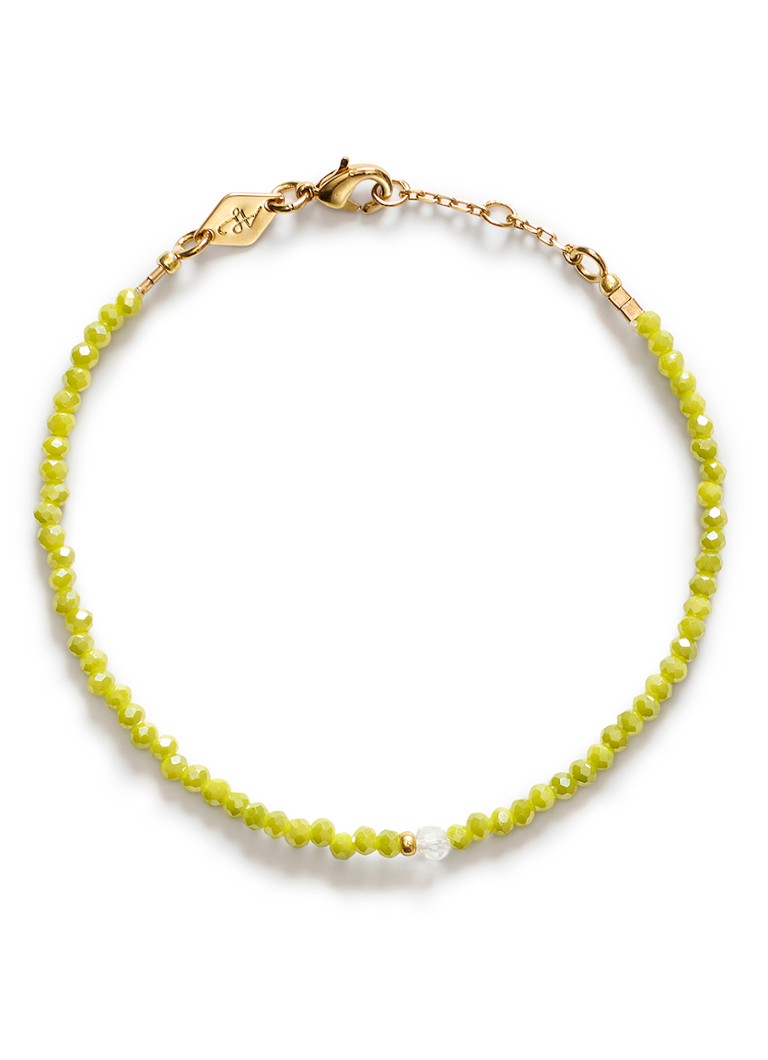 ANNI LU Dames Cosmic cactus kralenarmband verguld
