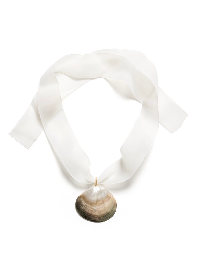 ANNI LU Dames Golden Shell ketting verguld