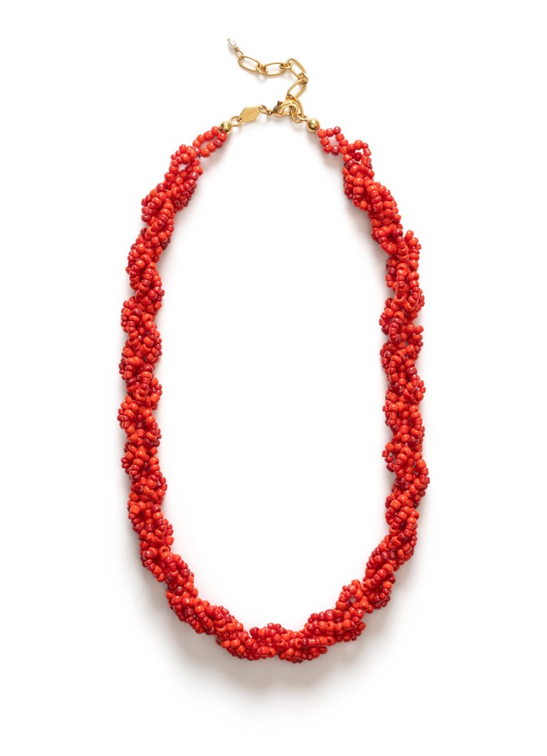 ANNI LU Dames Scarlet Wave ketting verguld