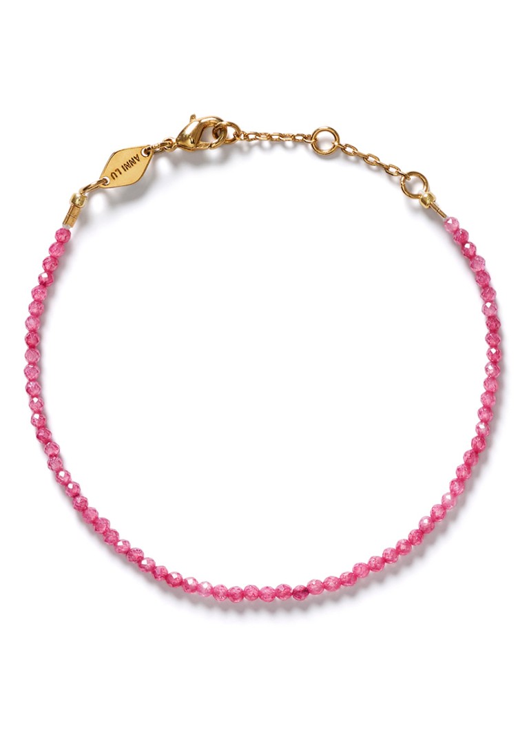 ANNI LU Dames Pink Mood armband in de kleur Roze, maat: OS