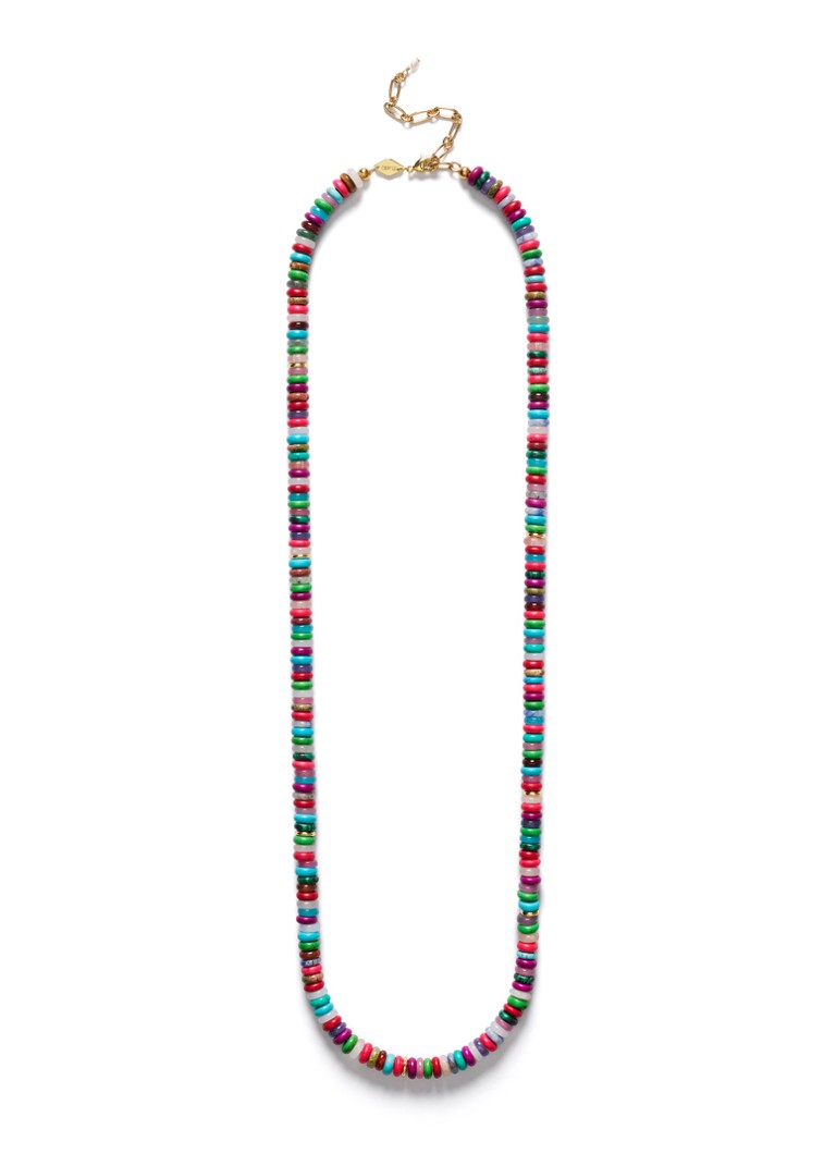 ANNI LU Dames Happy Journey ketting in de kleur Rood, maat: OS
