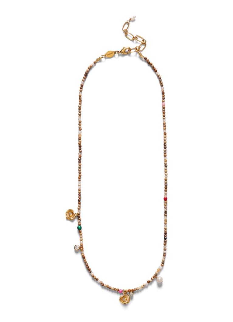 ANNI LU Dames Sandy Harmony ketting in de kleur Goud, maat: OS
