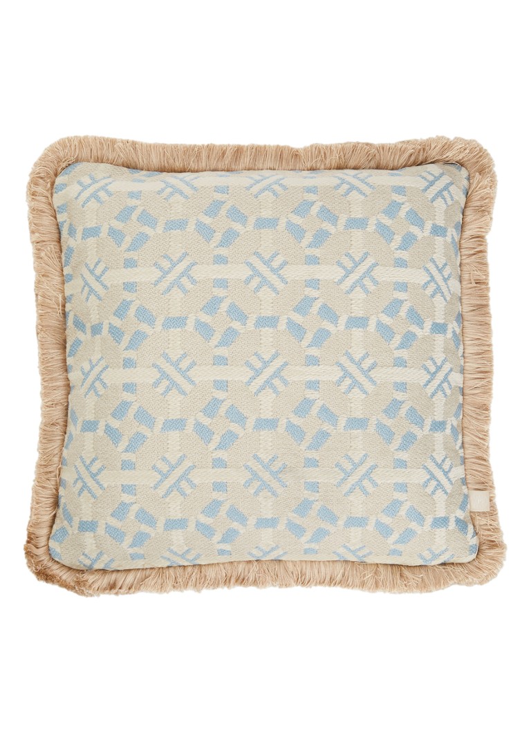 Palais Coco sierkussenhoes 45 x45 cm Blauw - Deal