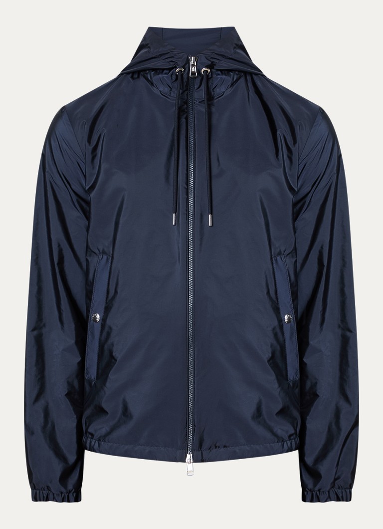 Moncler Heren Grimpeurs windjack met capuchon en steekzakken in de kleur Donkerblauw, maat: 1/S