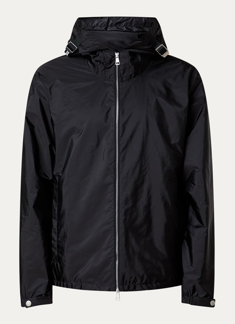 Moncler Heren Remoray windjack met capuchon en steekzakken in de kleur Zwart, maat: 2/M