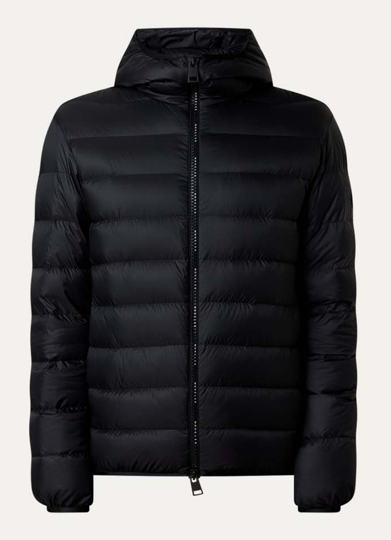 Moncler Heren Alrai gewatteerde jas met donsvulling in de kleur Zwart, maat: 1/S